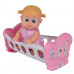 Bouncin' Babies 803002 Кукла Бони с кроваткой, 16 см