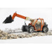 Bruder Погрузчик колёсный JLG 2505 Telehandler с телескопическим ковшом