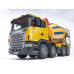 Bruder Бетономешалка Scania (цвет жёлто синий) 03-554