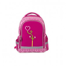 Рюкзак школьный с пикси-дотами (розовый) MC-3191-4