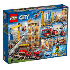 Lego City Пожарные: Центральная пожарная станция 60216