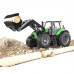 Bruder Трактор Deutz Agrotron X720 с погрузчиком 03-081