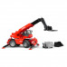 Bruder Погрузчик колесный Manitou MRT 2150 с телескопическим ковшом