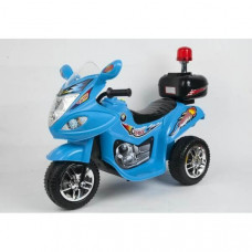 Детский электромотоцикл Bugati синий