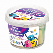 Набор для лепки «Тесто-пластилин 15 цветов» от GENIO KIDS