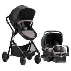  Коляска-трансформер 2в1 Evenflo Travel System Pivot Casual Gray 