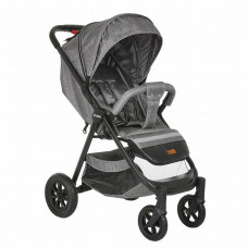 Прогулочная коляска Pituso Toledo колеса AIR Grey Metallic