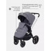 Коляска 2 в 1 Mowbaby Zoom PU silver grey