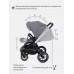 Коляска 2 в 1 Mowbaby Zoom PU silver grey