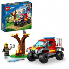 Lego City Спасательная пожарная машина 4x4 60393
