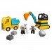 Lego Duplo Грузовик и гусеничный экскаватор 10931
