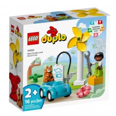 Lego Duplo Ветряная турбина и электромобиль 10985
