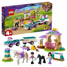 Lego Friends Тренировка лошади и прицеп для перевозки 41441