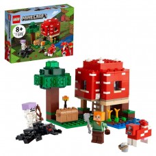 Lego Minecraft Грибной дом 21179