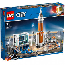 LEGO City Ракета для запуска в далекий космос и пульт управления запуском
