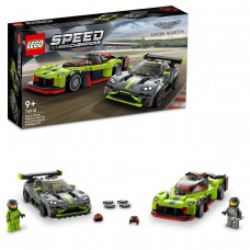 Lego Speed Aston Martin Valkyrie AMR Pro и Aston Martin Vantage GT3 76910