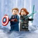 Lego Super Heroes Черная вдова и Капитан Америки на мотоциклах 76260