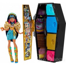 Кукла Monster High Клео Де Нил с шкафчиком