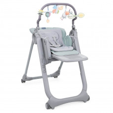 Стульчик для кормления Polly Magic Relax Antiguan Sky Chicco