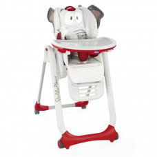 Стульчик для кормления Polly 2 Start Baby Elephant 4w Chicco