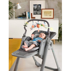 Стульчик для кормления Polly Magic Relax Graphite Chicco