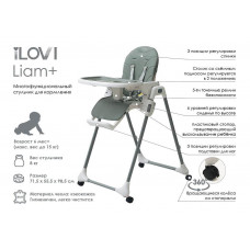 Стульчик для кормления iLovi Liam Plus Mint