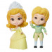 Disney Princess 012570 Принцессы Дисней Набор 4 куклы София Прекрасная Семья 7,5 см